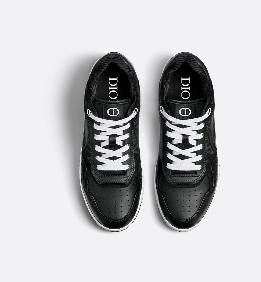 B27 Low-Top Sneaker Black Smooth