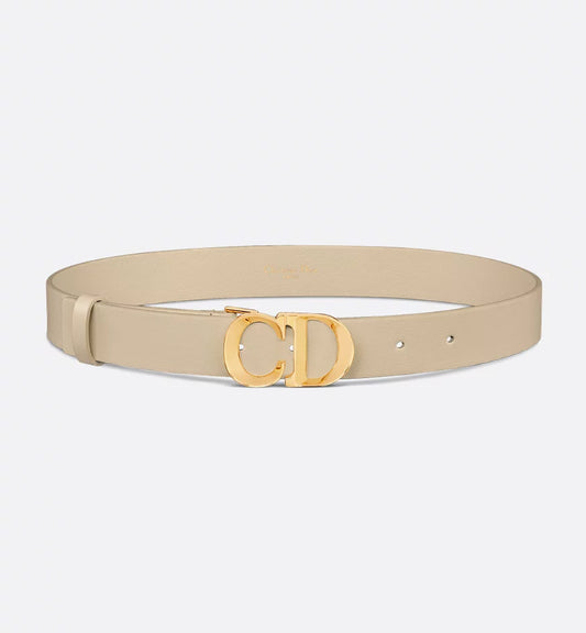 C'est Dior Belt Rope Beige Smooth Calfskin