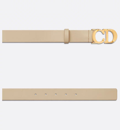 C'est Dior Belt Rope Beige Smooth Calfskin