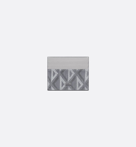 Dior Card Holder Grey