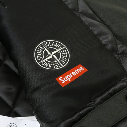 Stone Island Winter Jacket Black/Orange