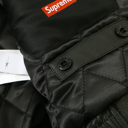 Stone Island Winter Jacket Black/Orange