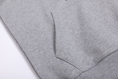 Ami Paris Hoodie Grey