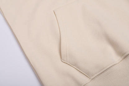 Ami Paris Hoodie Beige