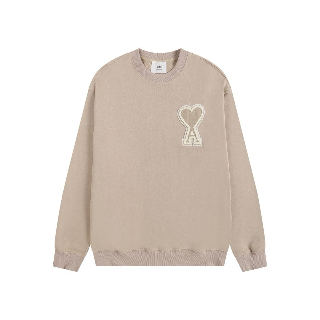 Ami Sweatshirt Brown