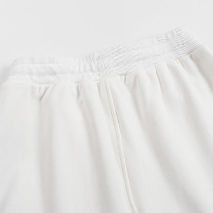 Ami Paris Pants White/Red Logo