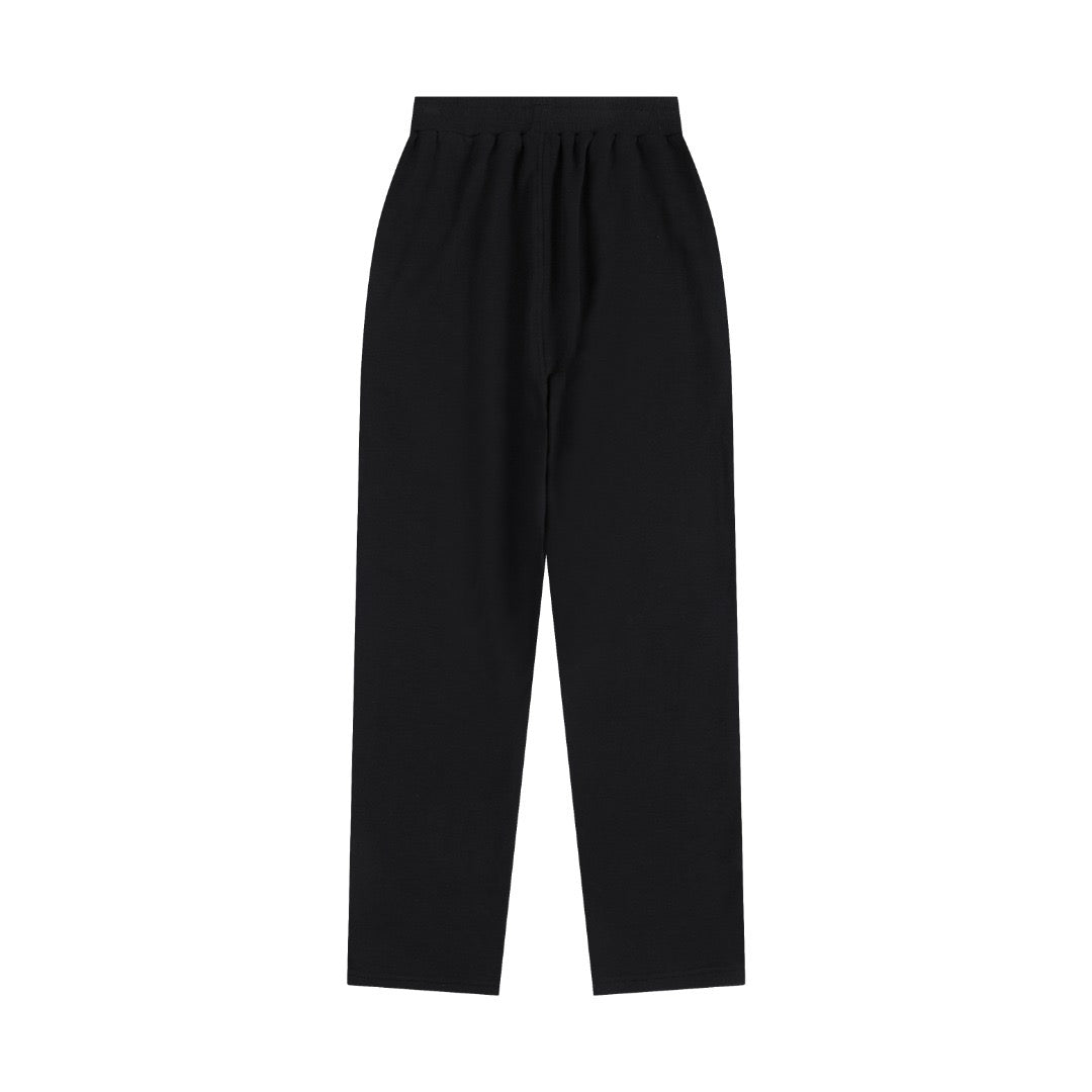 Ami Paris Pants Black/Black Logo