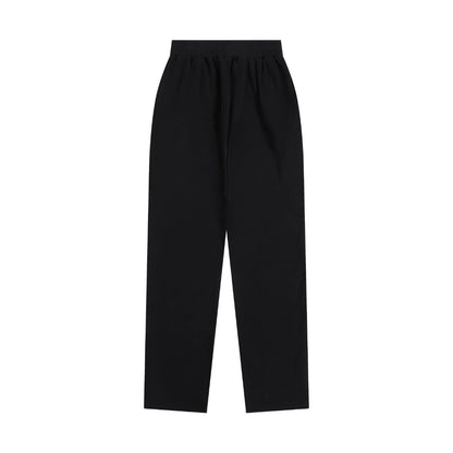 Ami Paris Pants Black/Red Logo