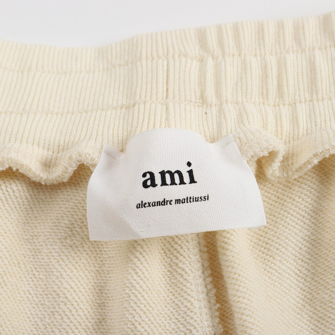 Ami Paris Pants Beige