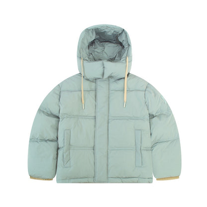 Ami Paris Winter Jacket Blue Shamrock