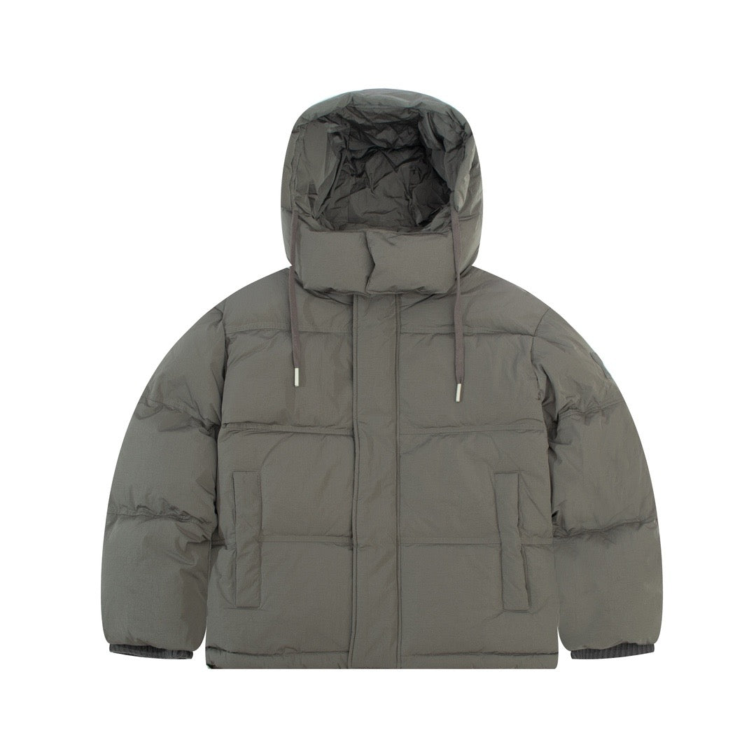 Ami Paris Winter Jacket Iron Grey