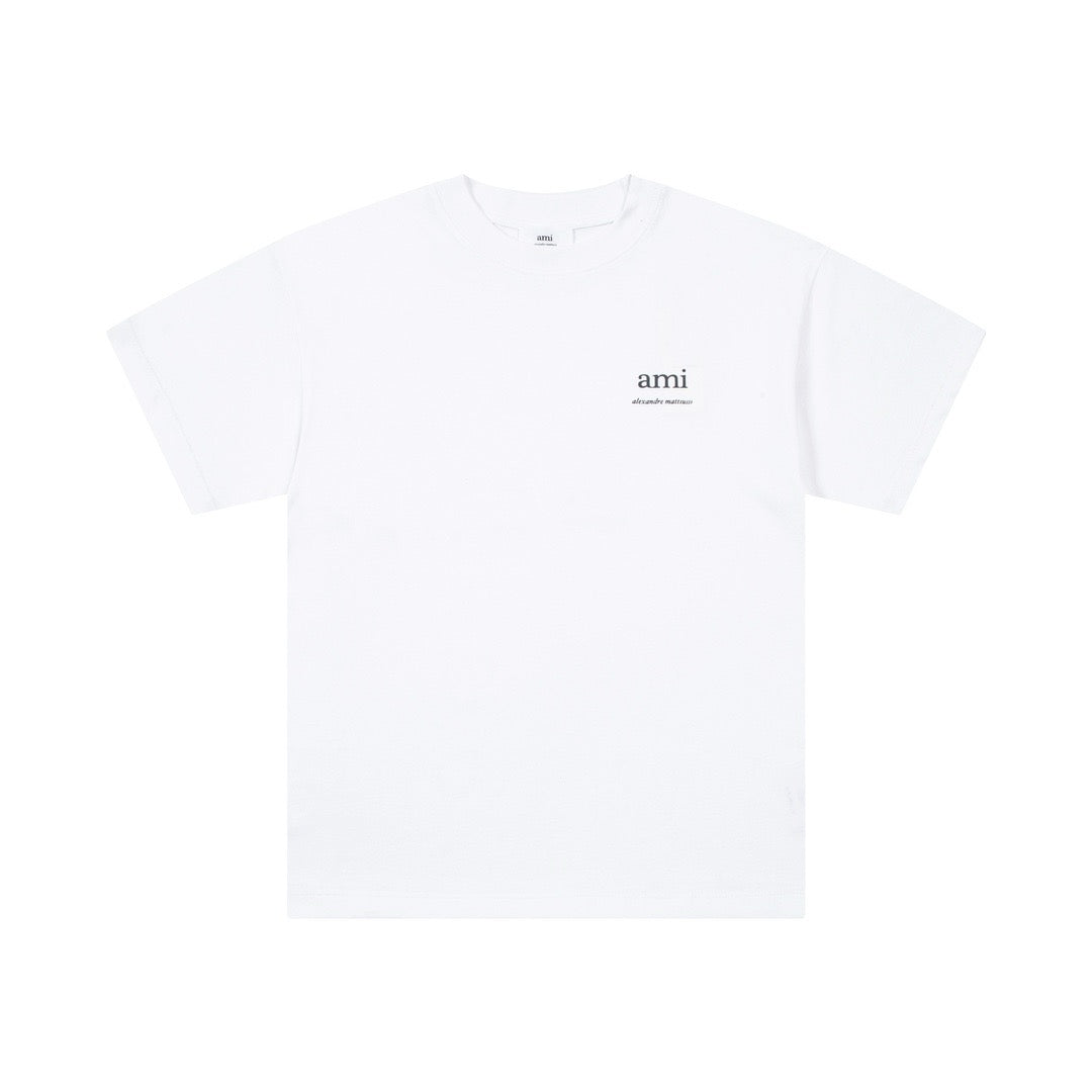 Ami Paris Alexandre Mattiussi T-Shirt White