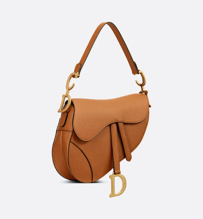 Saddle Bag with Strap Golden