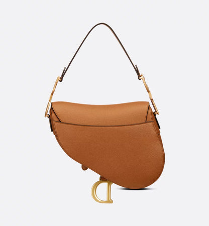 Saddle Bag with Strap Golden