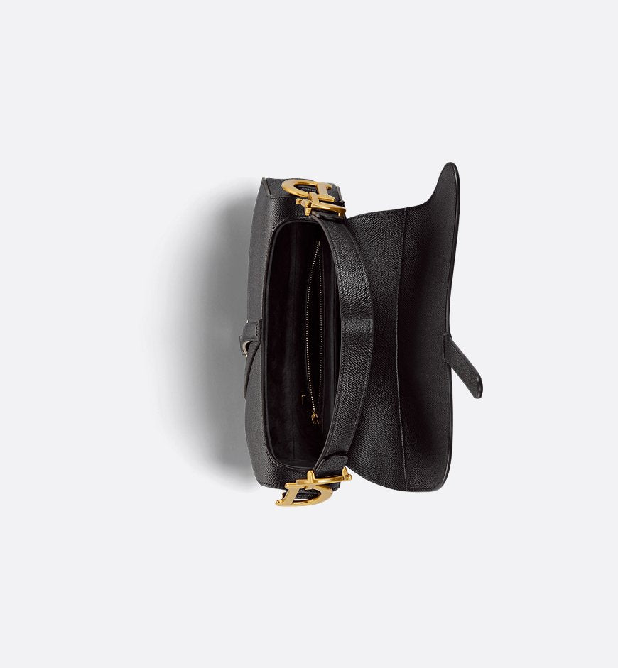 Saddle Bag with Strap Black