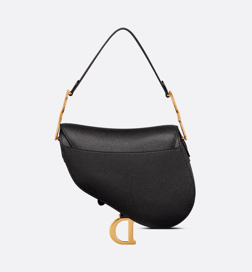 Saddle Bag with Strap Black