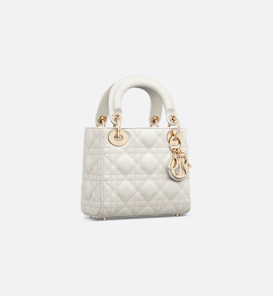 Mini Lady Dior Bag Latte