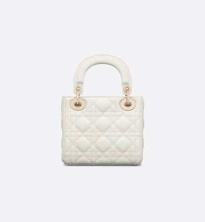 Mini Lady Dior Bag Latte