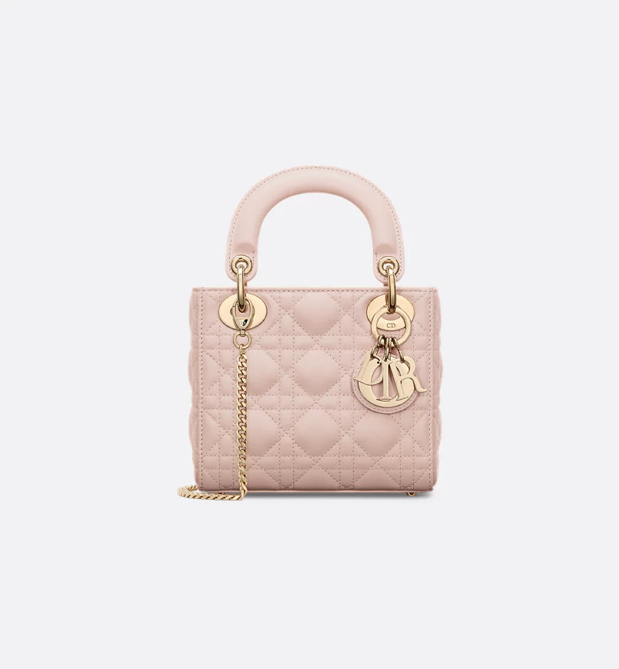 Mini Lady Dior Bag Powder Pink