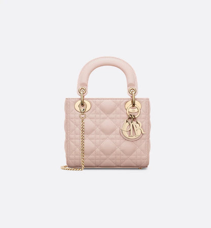 Mini Lady Dior Bag Powder Pink