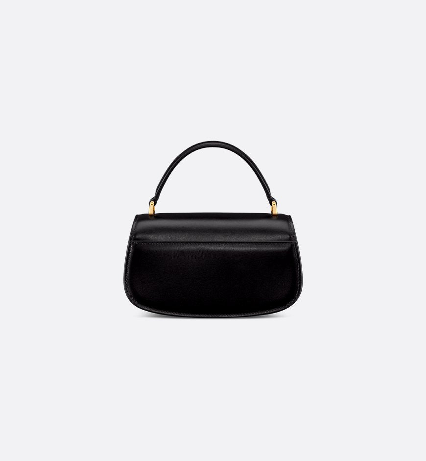 Small 30 Montaigne Avenue Top Handle Bag Black