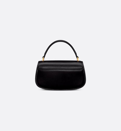 Small 30 Montaigne Avenue Top Handle Bag Black