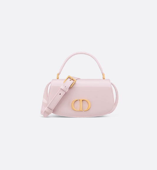 Small 30 Montaigne Avenue Top Handle Bag Pale Pink