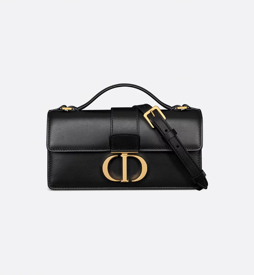 Miss Montaigne Mini Bag Black Smooth Calfskin