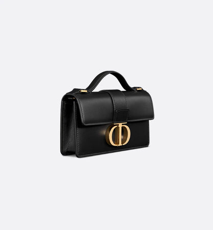 Miss Montaigne Mini Bag Black Smooth Calfskin