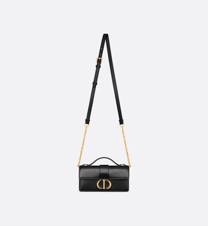 Miss Montaigne Mini Bag Black Smooth Calfskin