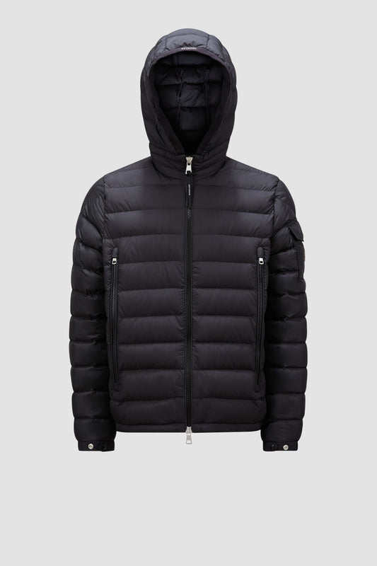 Galion Short Down Jacket Men Black