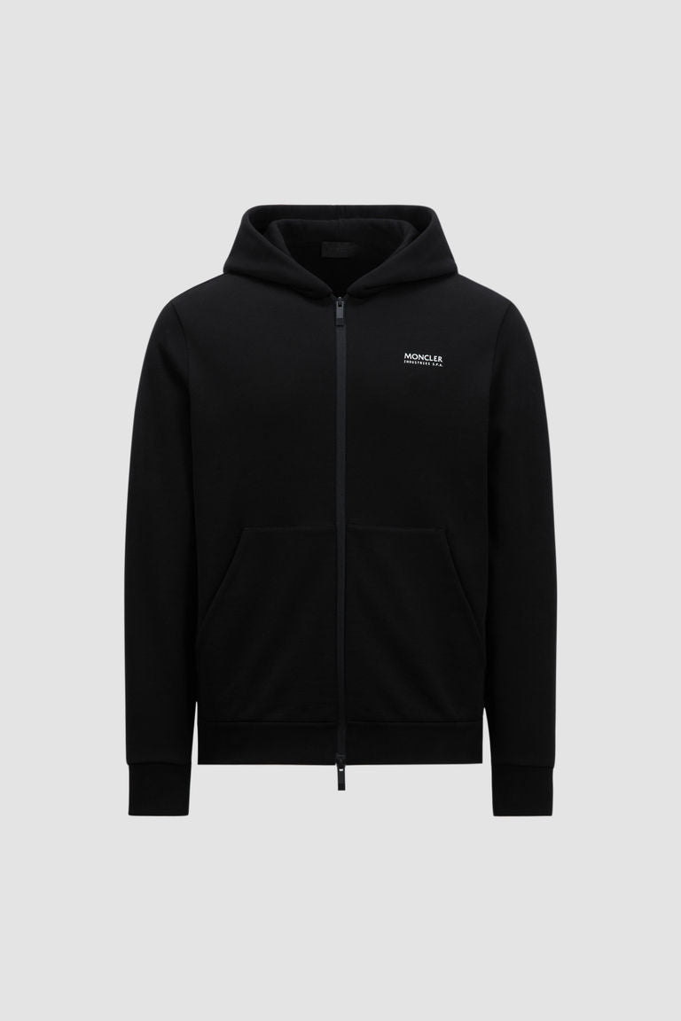 Logo Hoodie Men Black