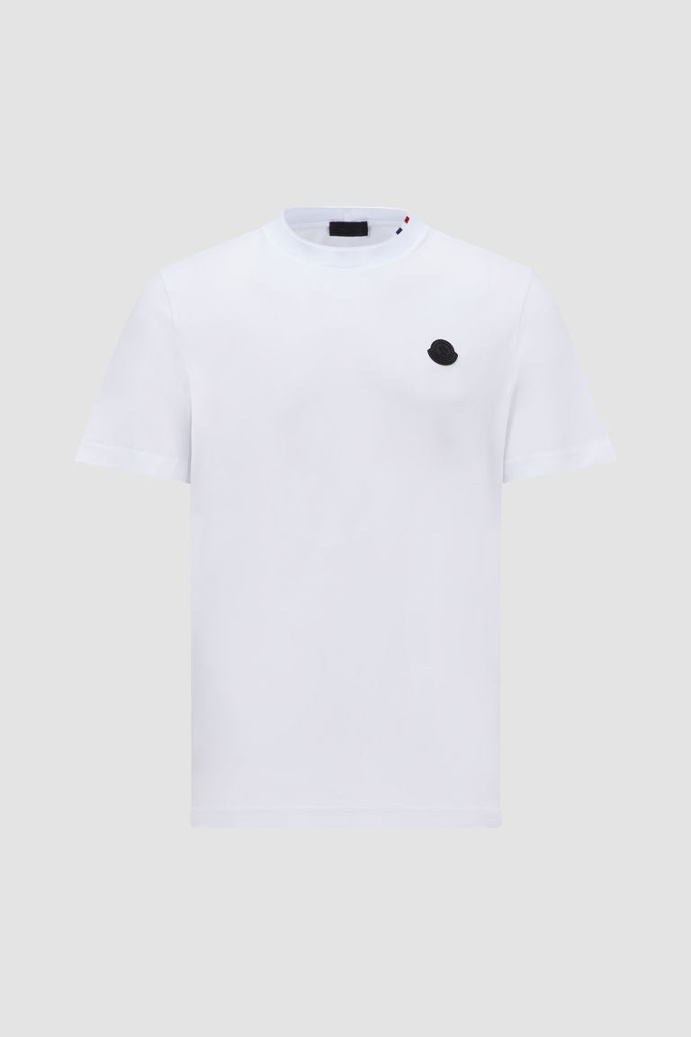 Logo Patch T-Shirt Men White