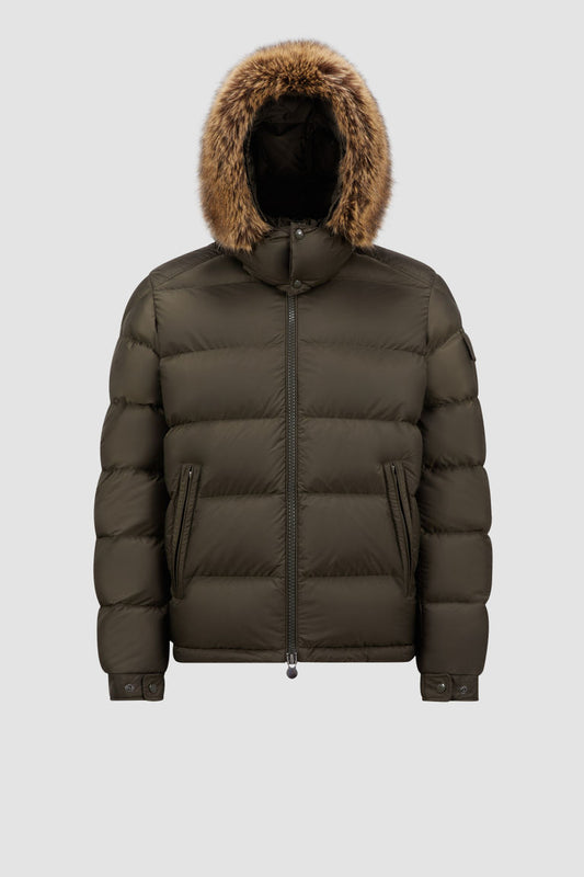 Mayaf Short Down Jacket Men Olive Green