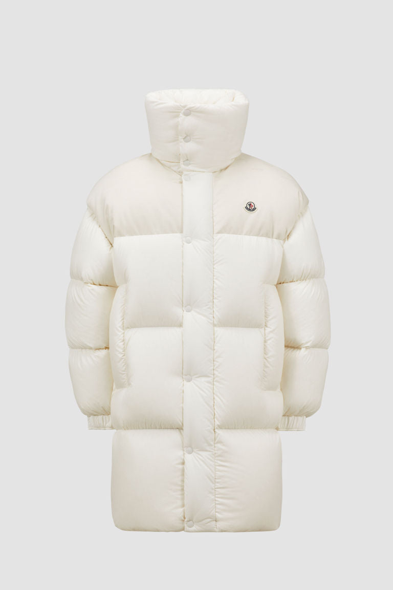 Moncler Verone Long Down Jacket Gender Neutral White