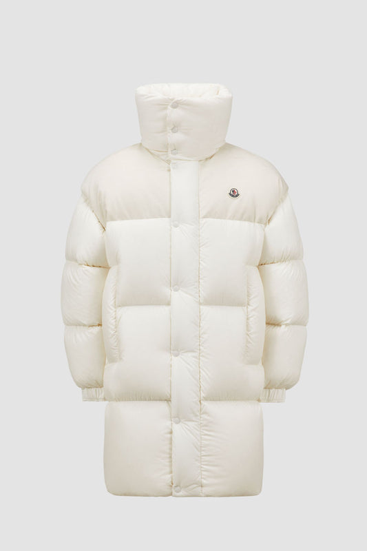 Moncler Verone Long Down Jacket Gender Neutral White