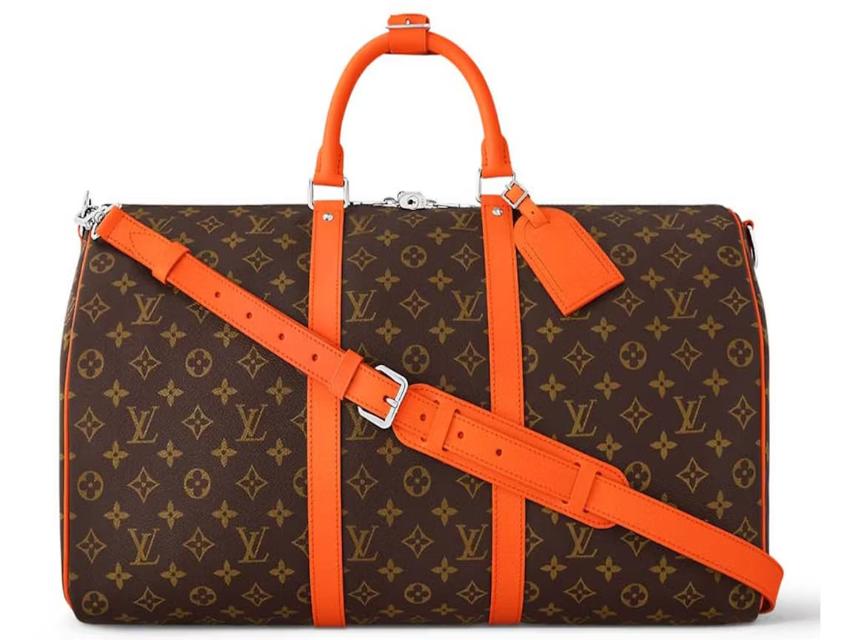 Louis Vuitton Keepall Bandouliere 50 Colormania Orange