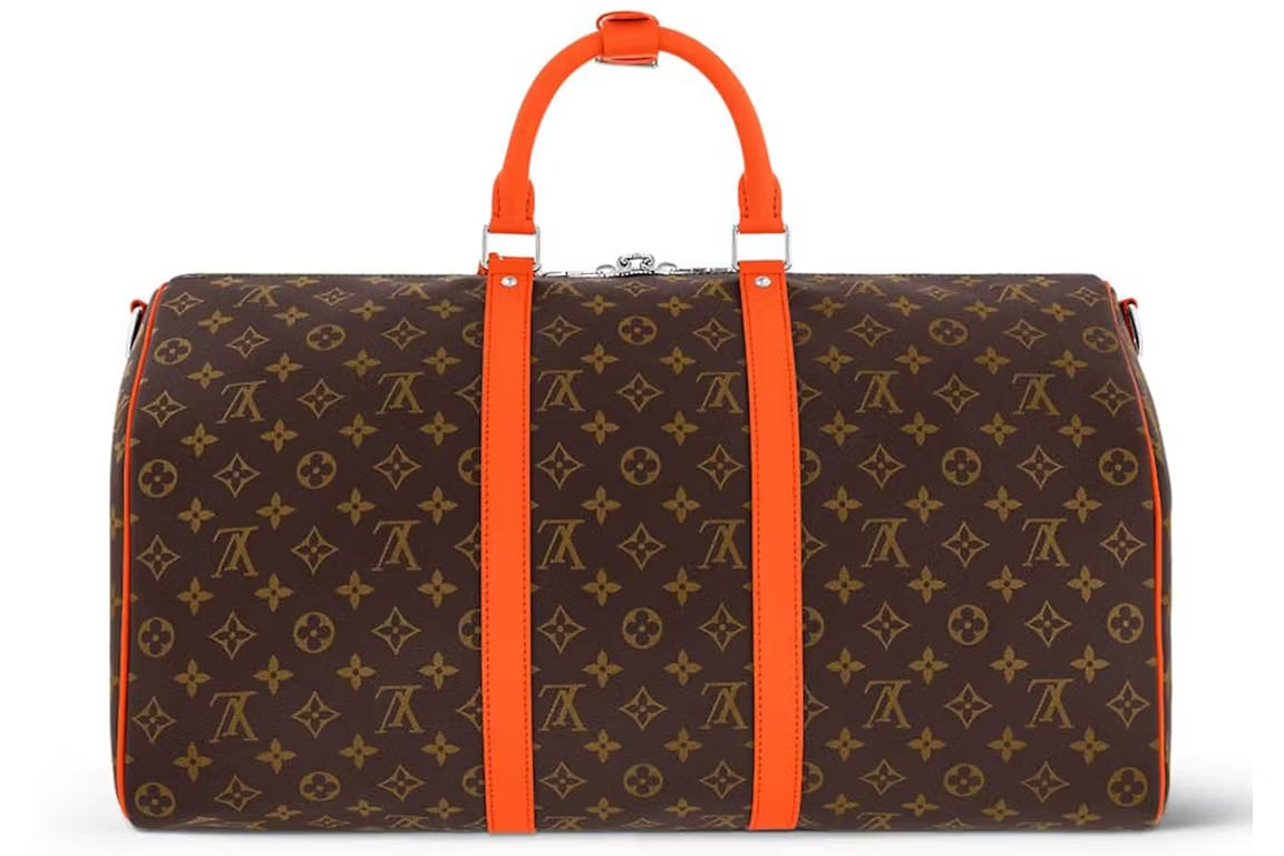 Louis Vuitton Keepall Bandouliere 50 Colormania Orange