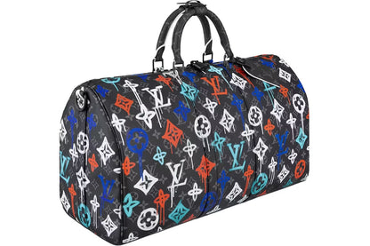 Louis Vuitton Keepall Bandoulière 50 LV Graffiti Multicolor