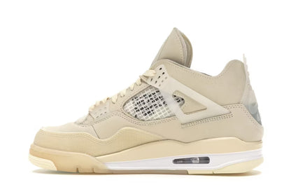 Air Jordan 4 x Off White Sail (Women's)