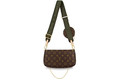 Louis Vuitton Multi Pochette Accessoires Monogram Khaki