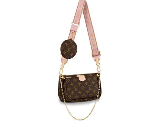 Louis Vuitton Multi Pochette Accessoires Monogram Rose Clair