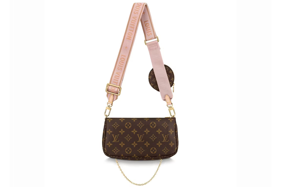 Louis Vuitton Multi Pochette Accessoires Monogram Rose Clair