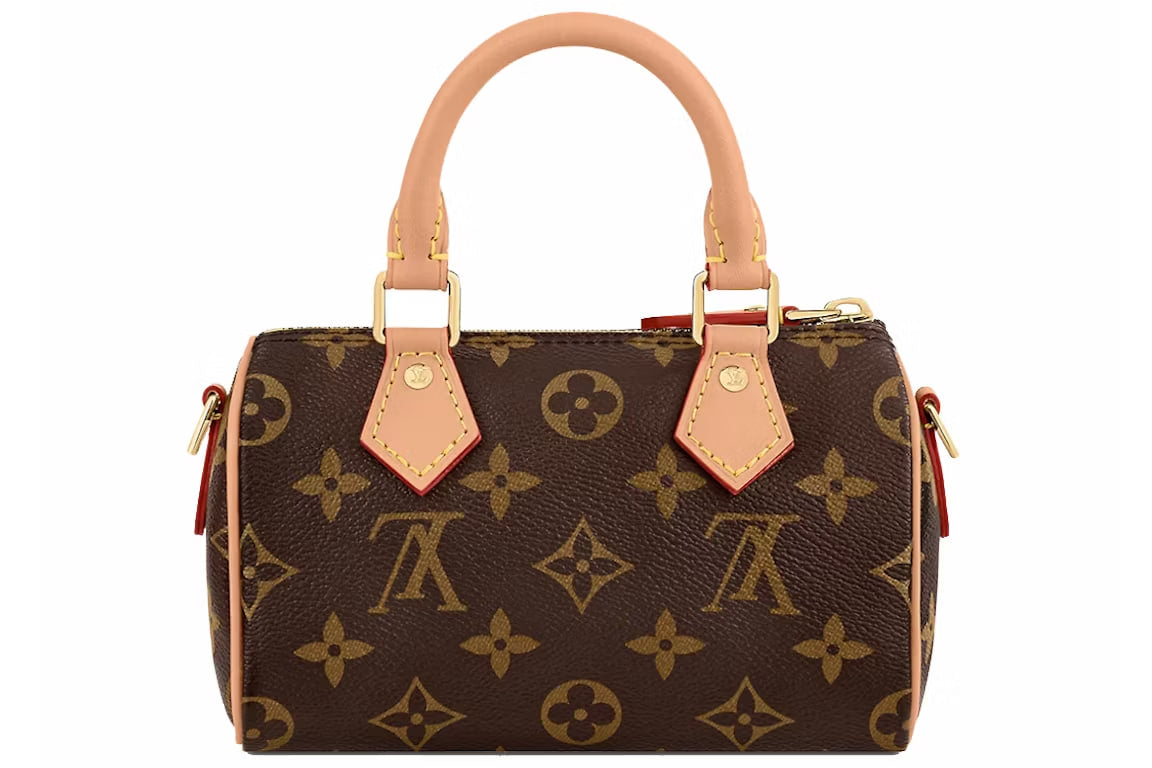 Louis Vuitton Nano Speedy Monogram Canvas Brown