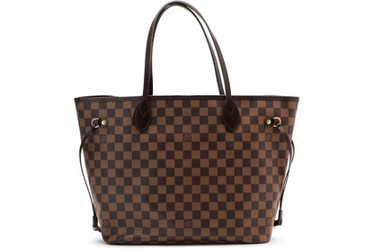 Louis Vuitton Neverfull Damier Ebene MM Cerise Lining