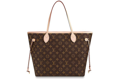 Louis Vuitton Neverfull Monogram MM Pivoine Lining