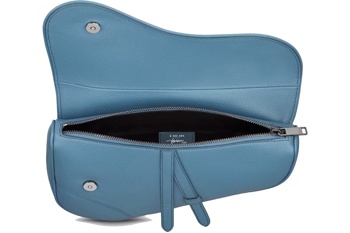 Dior And Shawn Saddle Bag Blue