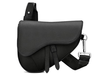 Dior Mini Saddle Bag Black