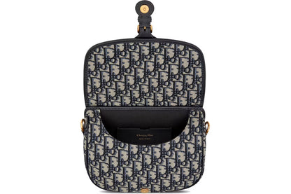 Dior Bobby Bag Medium Dior Oblique Jacquard Blue