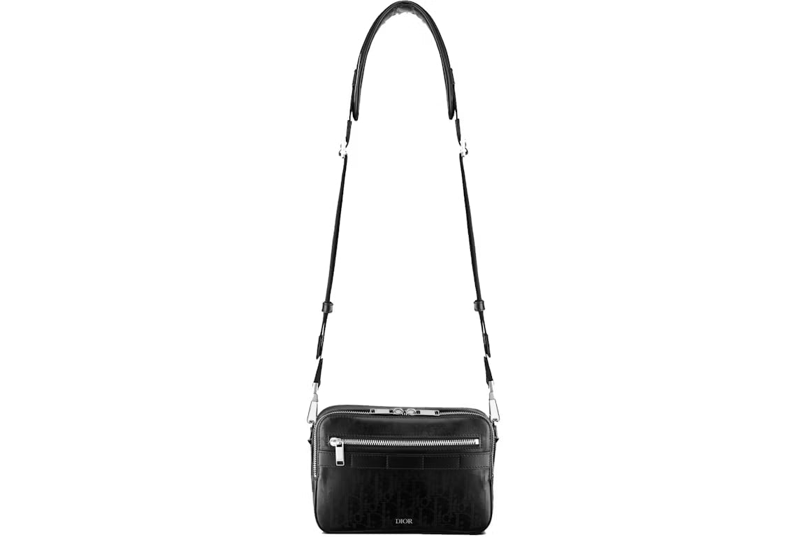 Dior Safari Messenger Bag Oblique Galaxy Black